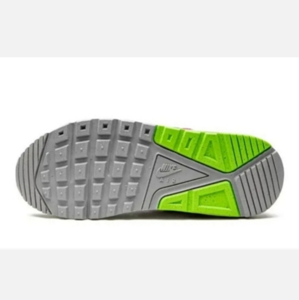 Nike Air Max Correlate Sneakers Fireberry Lime Platinum Low Cut Lace Up Women 9 - Picture 6 of 12